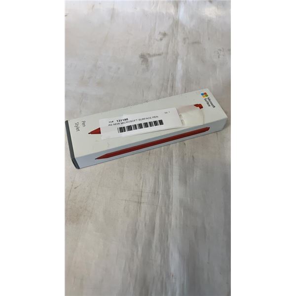 AS NEW MICROSOFT SURFACE PEN - RETAIL $129