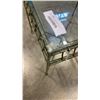 Image 2 : WROUGHT IRON BASE GLASSTOP TABLE