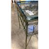 Image 3 : WROUGHT IRON BASE GLASSTOP TABLE