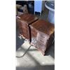 Image 1 : PAIR OF 4 DRAWER NIGHTSTANDS