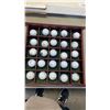 Image 2 : COLLECTION OF GOLF BALLS AND 24 K GOLD PLATED PEPSI LEFT HANDED PUTTER