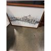 Image 2 : VINTAGE BATMAN FRAMED TSHIRT AND SANFRANCISCO FRAMED OIL PAINTING