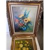 Image 3 : 2 FRAMED CANVAS PAINTINGS