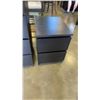 Image 2 : BLACK IKEA 6 DRAWER DRESSER AND 2 DRAWER NIGHTSTAND