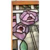 Image 3 : LEADED GLASS MIRROR AND FRAMED MIRROR