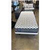 Image 1 : NEW TWIN SIZE SEALY POSTERPEDIC OPTIMUM MATTRESS AND TWIN PLATFORM BASE RETAIL $1000