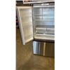 Image 1 : HISENSE STAINLESS DOUBLE DOOR REFIDGERATOR WITH BOTTOM FREEZER WORKING