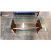 Image 2 : MODERN GLASSTOP COFFEE TABLE