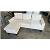 Image 2 : AS NEW BEIGE CHAISE LOUNGE SECTIONAL - RETAIL $999