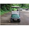 Image 2 : Club Car IR 2-Passenger Green Electric Golf Cart w/ Tow Hitch (Runs - No Charger)
