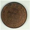 Image 1 : Canadian Large Cent 1882 AU-UNC