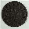 Image 1 : Canadian Large Cent 1890 VG 142
