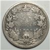 Image 1 : 1899 Queen Victoria 25 Cents
