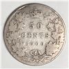 Image 1 : 1900 Queen Victoria 50 Cents LCW G+ 293
