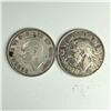 Image 2 : Group Lot of 2 King George V 50 Cents