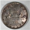 Image 1 : 1936 King George V Canadian Silver Dollar Circ