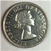 Image 2 : 1953 Queen Elizabeth II Canadian Silver Dollar NSS UNC
