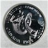 Image 1 : 1983 Queen Elizabeth II Canadian Silver Dollar UNC 607