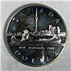 Image 1 : 1984 Queen Elizabeth II Canadian Silver Dollar UNC 615