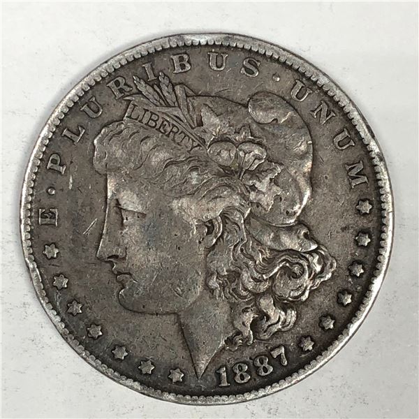 1887 US Morgan Dollar 38