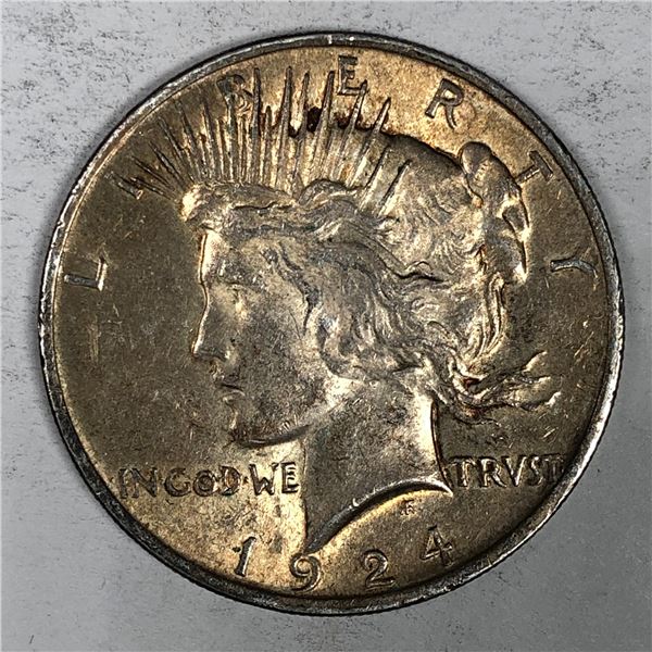 1924  US Peace Dollar UNC