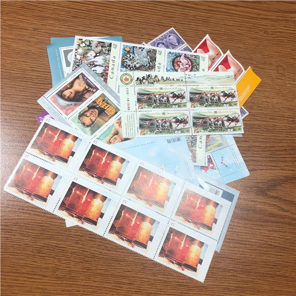 Canadian Stamps Assorted Lot $50 Face Value New