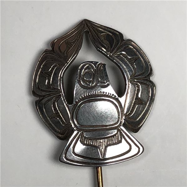 Firstnations Carved Eagle Lapel Pin