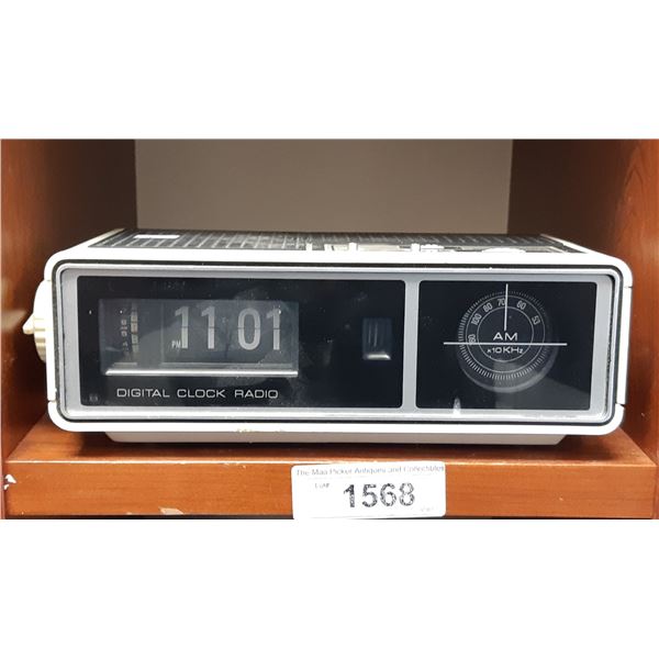 Holiday Digital Alarm Flip Clock Radio