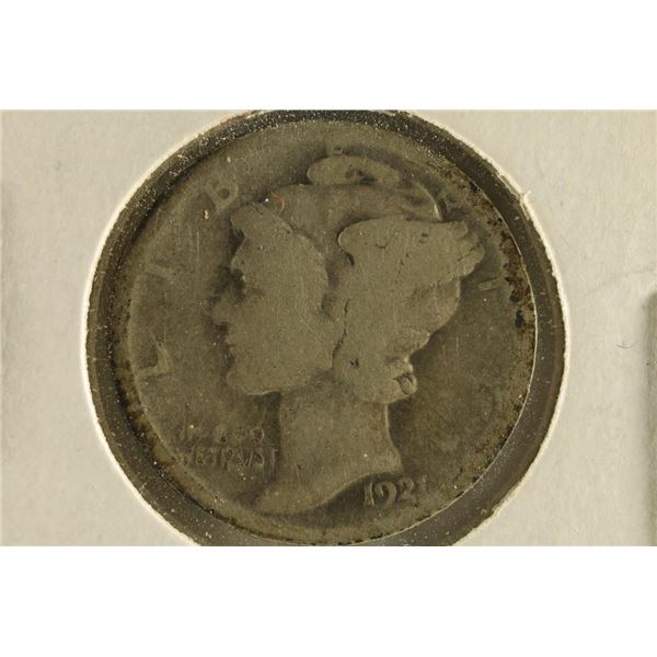 1921 MERCURY DIME (KEY DATE) WATCH FOR OUR NEXT
