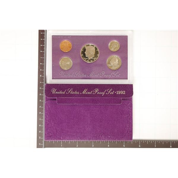 1992 US PROOF SET (WITH BOX)
