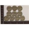 Image 2 : 10 ASSORTED 1930'S FULL DATE BUFFALO NICKELS