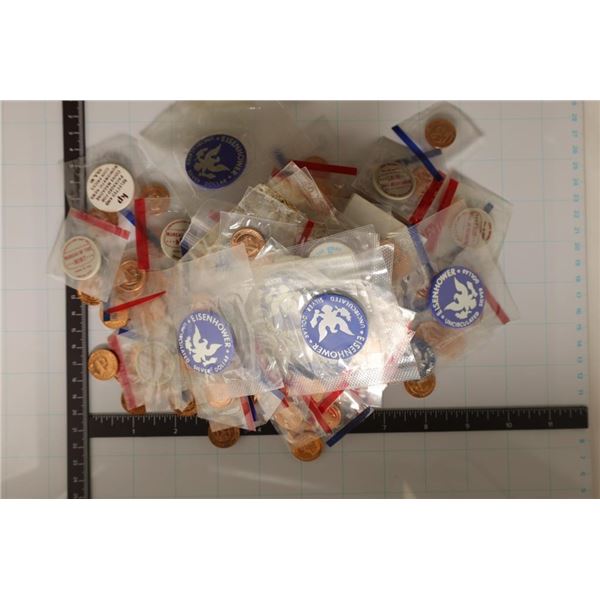 100 US MINT MEDALS, SEALS ETC...