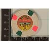 Image 1 : $1 HORSESHOE CASINO CHIP TUNICA, MISSISSIPPI