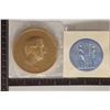 Image 1 : PRESIDENTIAL BRASS TOKEN 3"-7.5 OZ. MILLARD