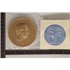 Image 1 : PRESIDENTIAL BRASS TOKEN 3"-7.5 OZ. MILLARD