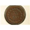 Image 1 : 1863 CIVIL WAR TOKEN "NOT ONE CENT" "CONSTITUTION