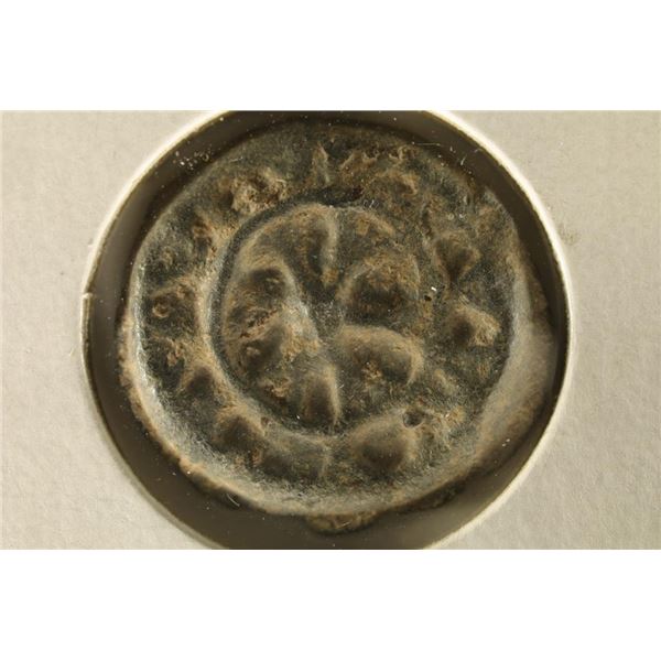 ANCIENT TO MEDIEVAL CLAY & LEAD MOLDED COIN SIZED