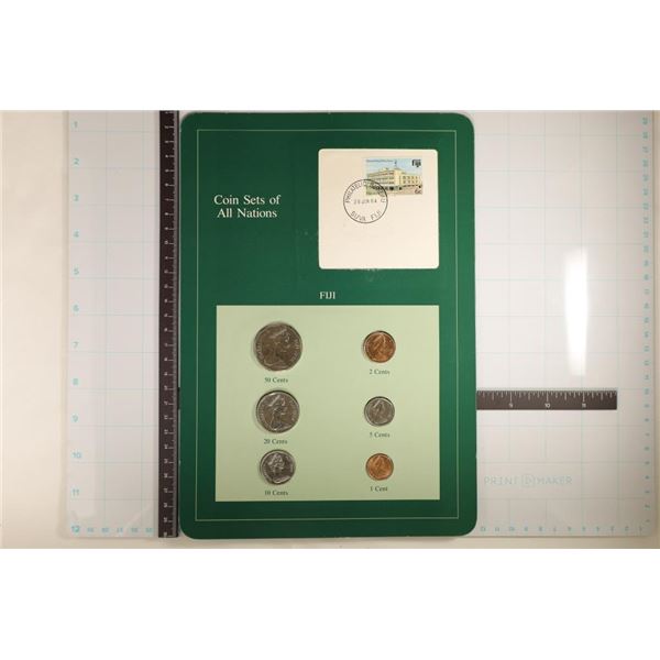 COIN SETS OF ALL NATIONS "FIJI" 6 COIN UNC SET