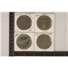Image 1 : 4-$1 METAL GAMING TOKENS: DUNES LAS VEGAS, NEVADA,