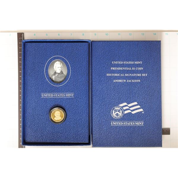 US MINT PRESIDENTIAL $1 COIN HISTORICAL SIGNATURE