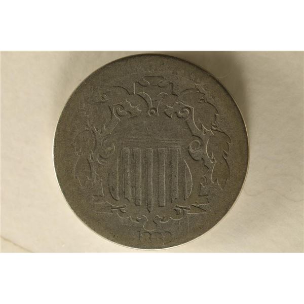 1882 SHIELD NICKEL