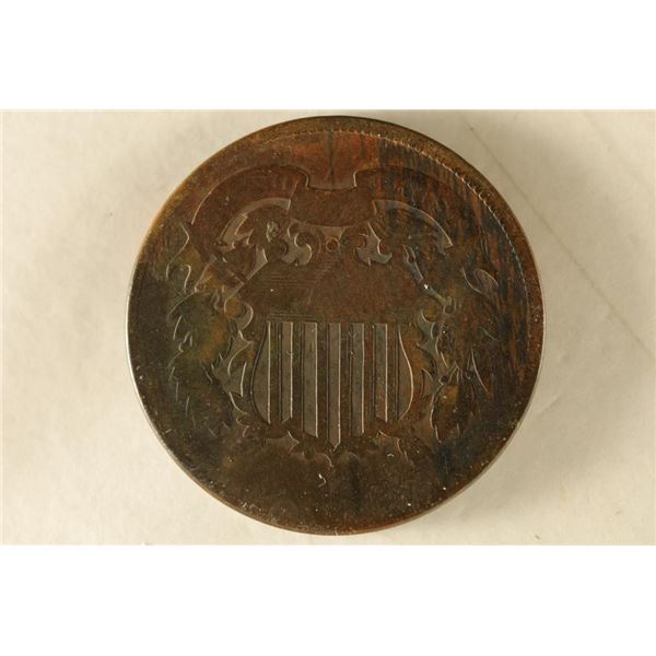 186? US TWO CENT PIECE