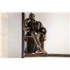 Image 1 : ABRAHAM LINCOLN METAL STATUE 3 1/4" X 4" X 7" TALL