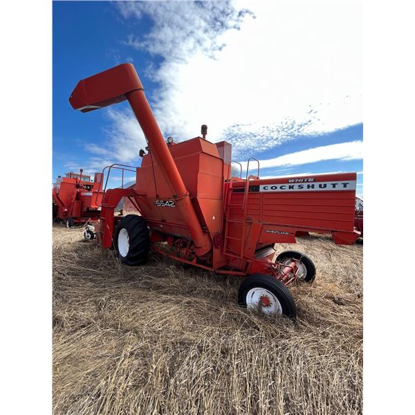5542 Cockshutt combine (as is)