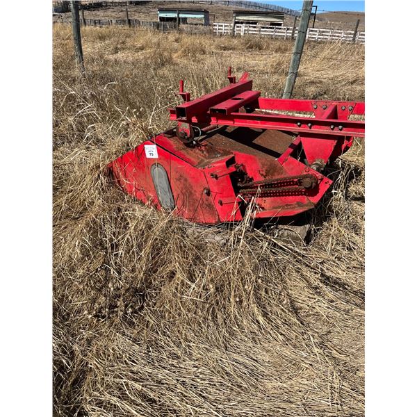 Combine straw chopper