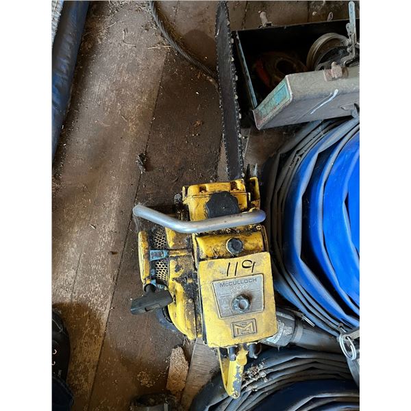 McCullock chain saw