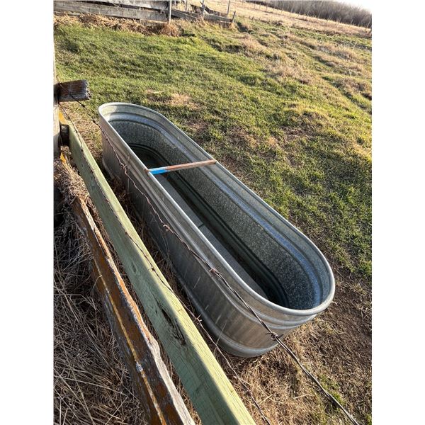 2 Galvanized water tanks