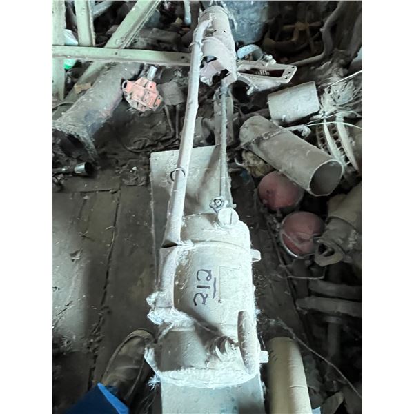 Flame thrower for brush piles