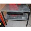 Image 1 : METAL WORK TABLE WITH ONE LOWER SHELF AND
