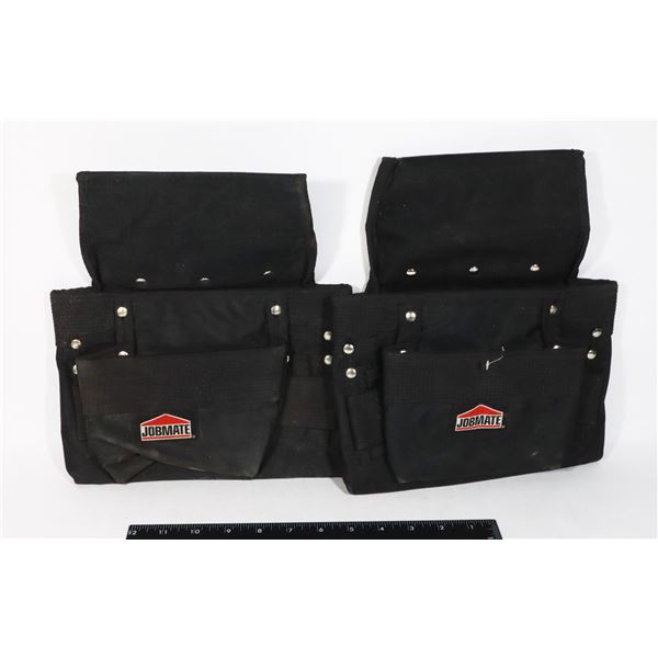 TWO JOBMATE TOOL POUCHES